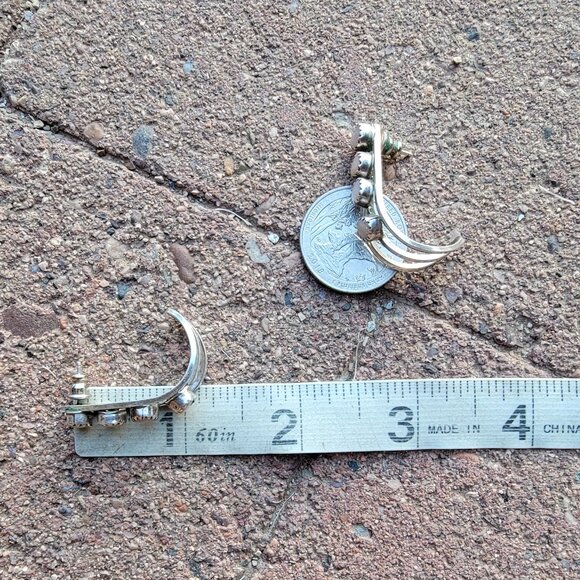 Rare signed Nathaniel Johnson Diné Navajo pink mother or pearl 925 sterling silv - Picture 16 of 17